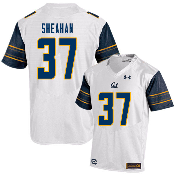 Men #37 Jamieson Sheahan Cal Bears College Football Jerseys Sale-White - Click Image to Close